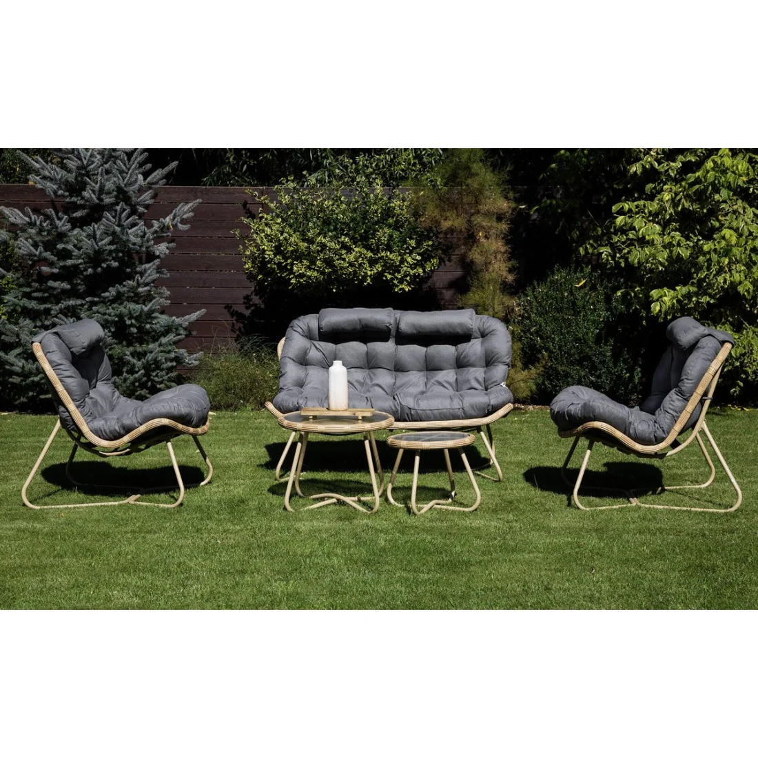 RODOS CAFFE ZESTAW NATURAL/GREY (006736) - obrazek 2