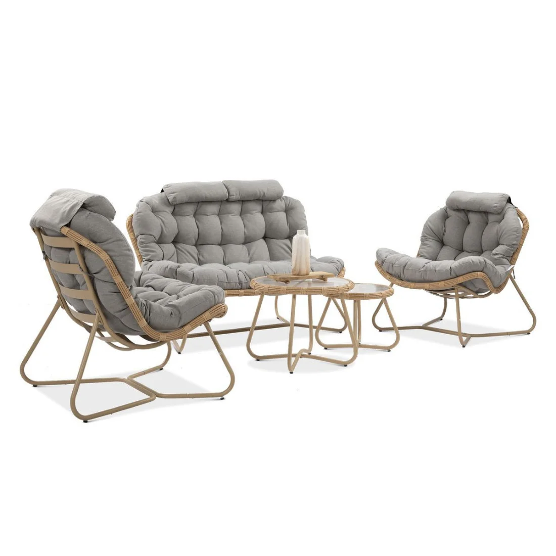 RODOS CAFFE ZESTAW NATURAL/LIGHT GREY (006735) - obrazek 5