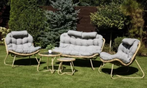 RODOS CAFFE ZESTAW NATURAL/LIGHT GREY (006735)