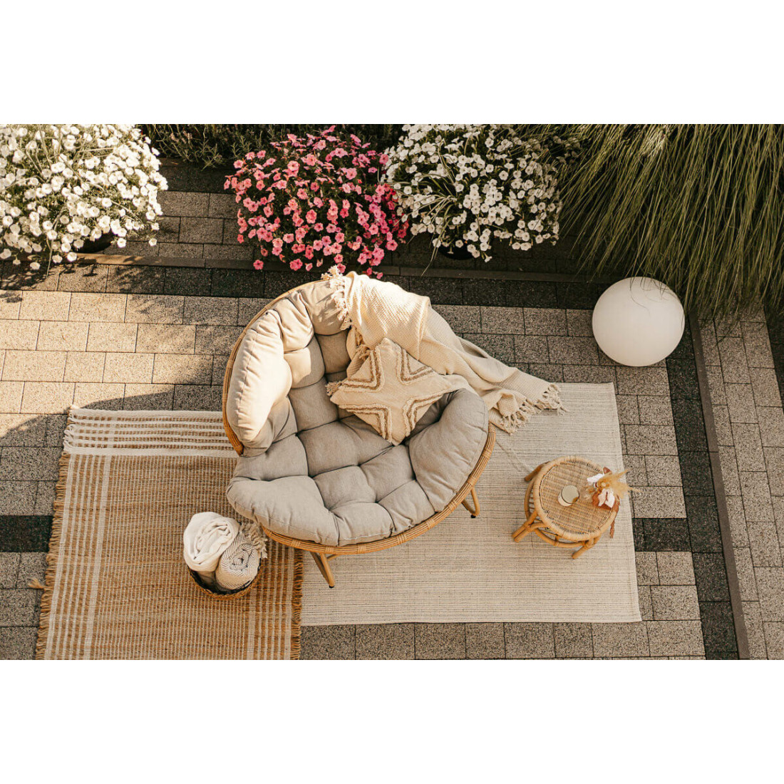 RODOS FOTEL BUJANY NATURAL/LIGHT GREY (006733) - obrazek 3