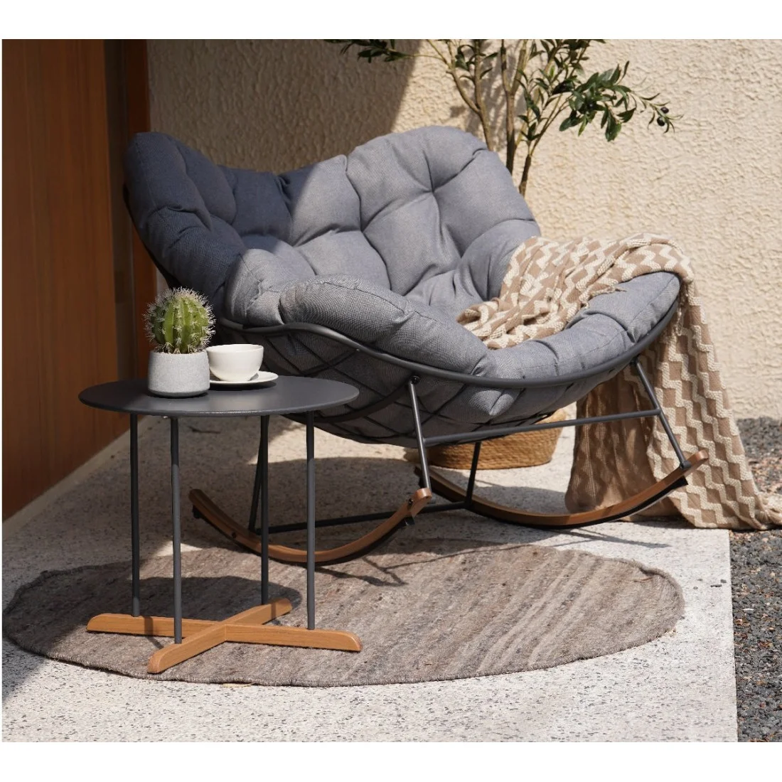 RONDA fi50 STOLIK DARK GREY (005281) - obrazek 3