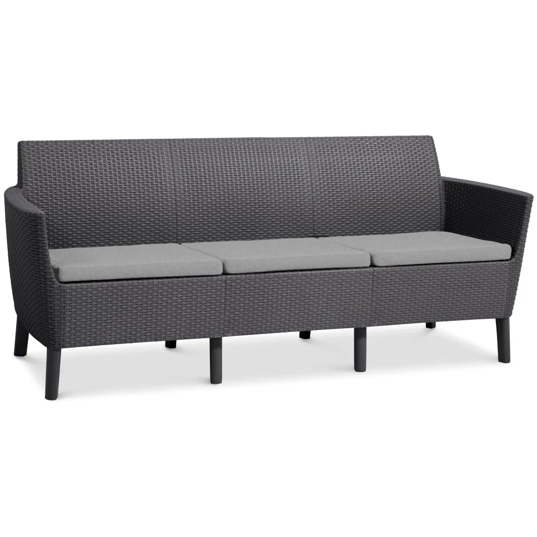 SALEMO 3 SEATER SOFA GRAPHITE (003494) - obrazek 2