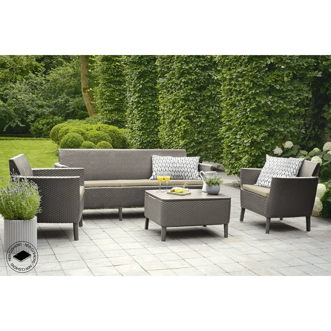 SALEMO 3 ZESTAW CAPPUCCINO (002170) - obrazek 4