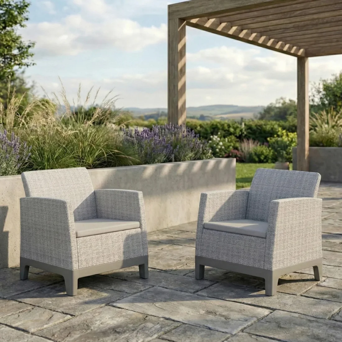 SCANDI FORMA DUO ASH GREY-SOFT BEIGE/L.GREY (009194) - obrazek 3
