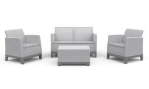 SCANDI FORMA SET 2 ASH GREY-STORM GREY/L.GREY (009186)