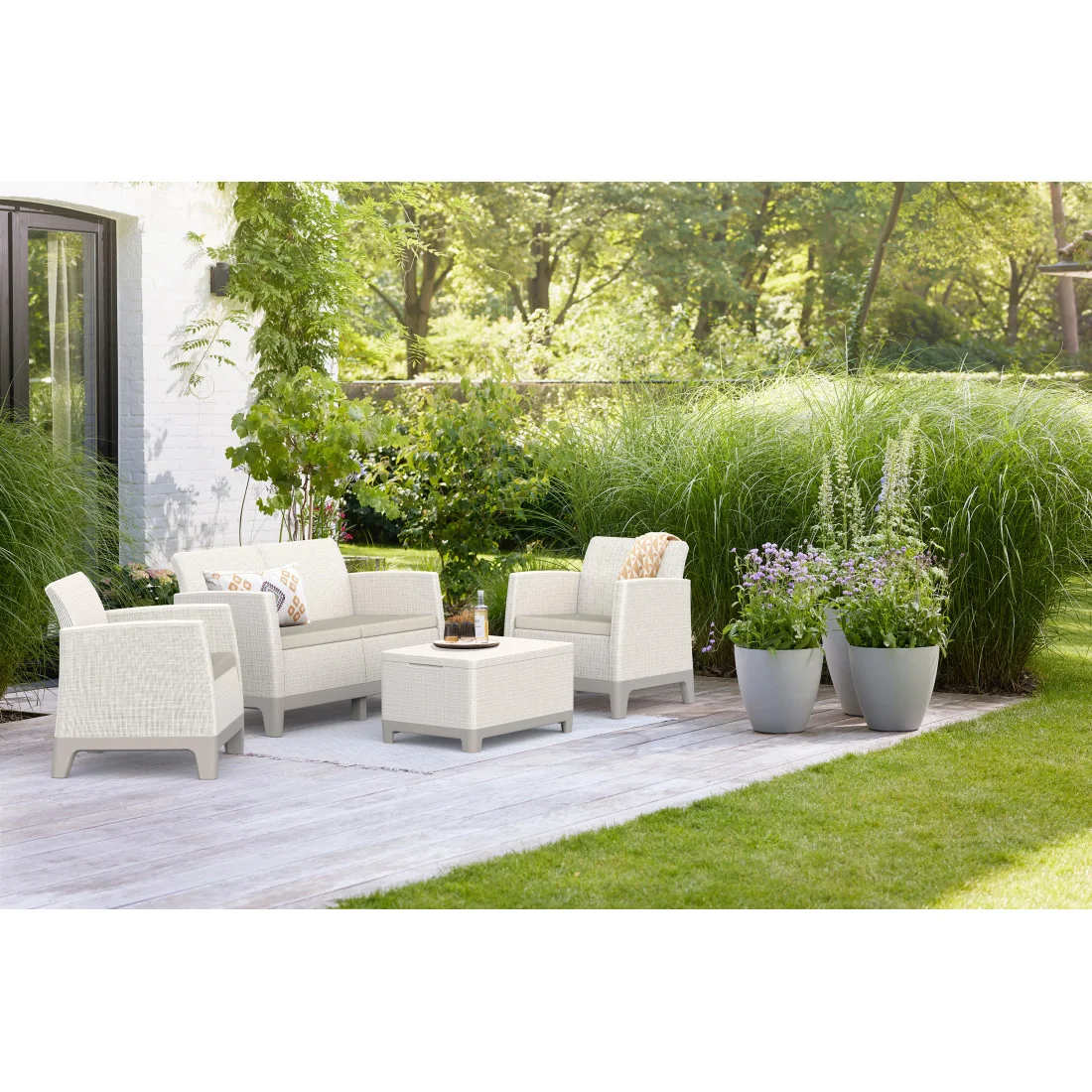 SCANDI FORMA SET 2 PEBBLE GREY-SOFT BEIGE/OAT (009187) - obrazek 3