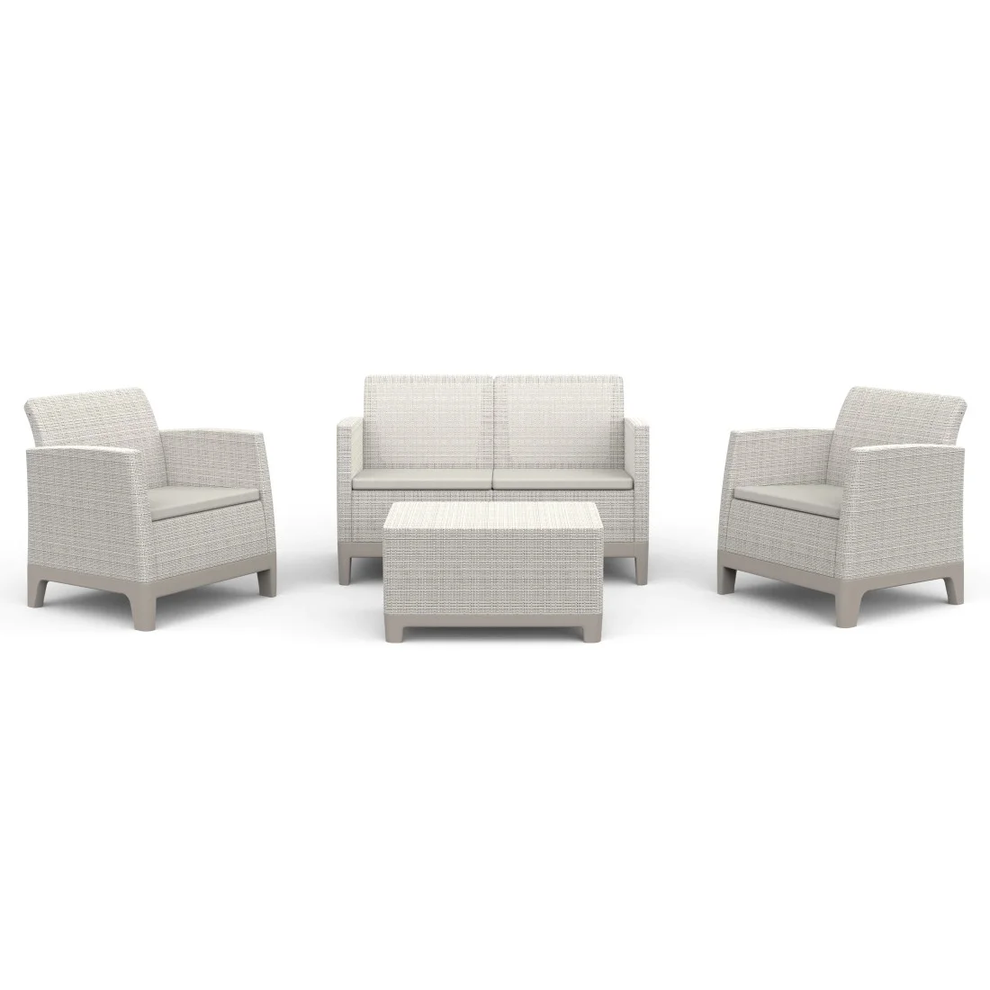 SCANDI FORMA SET 2 PEBBLE GREY-SOFT BEIGE/OAT (009187)