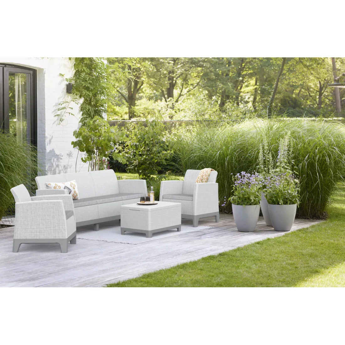 SCANDI FORMA SET 3 ASH GREY-SOFT BEIGE/L.GREY (009188) - obrazek 3