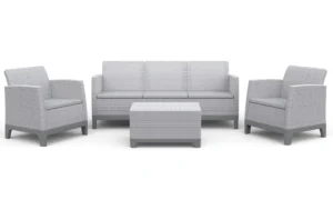 SCANDI FORMA SET 3 ASH GREY-SOFT BEIGE/L.GREY (009188)