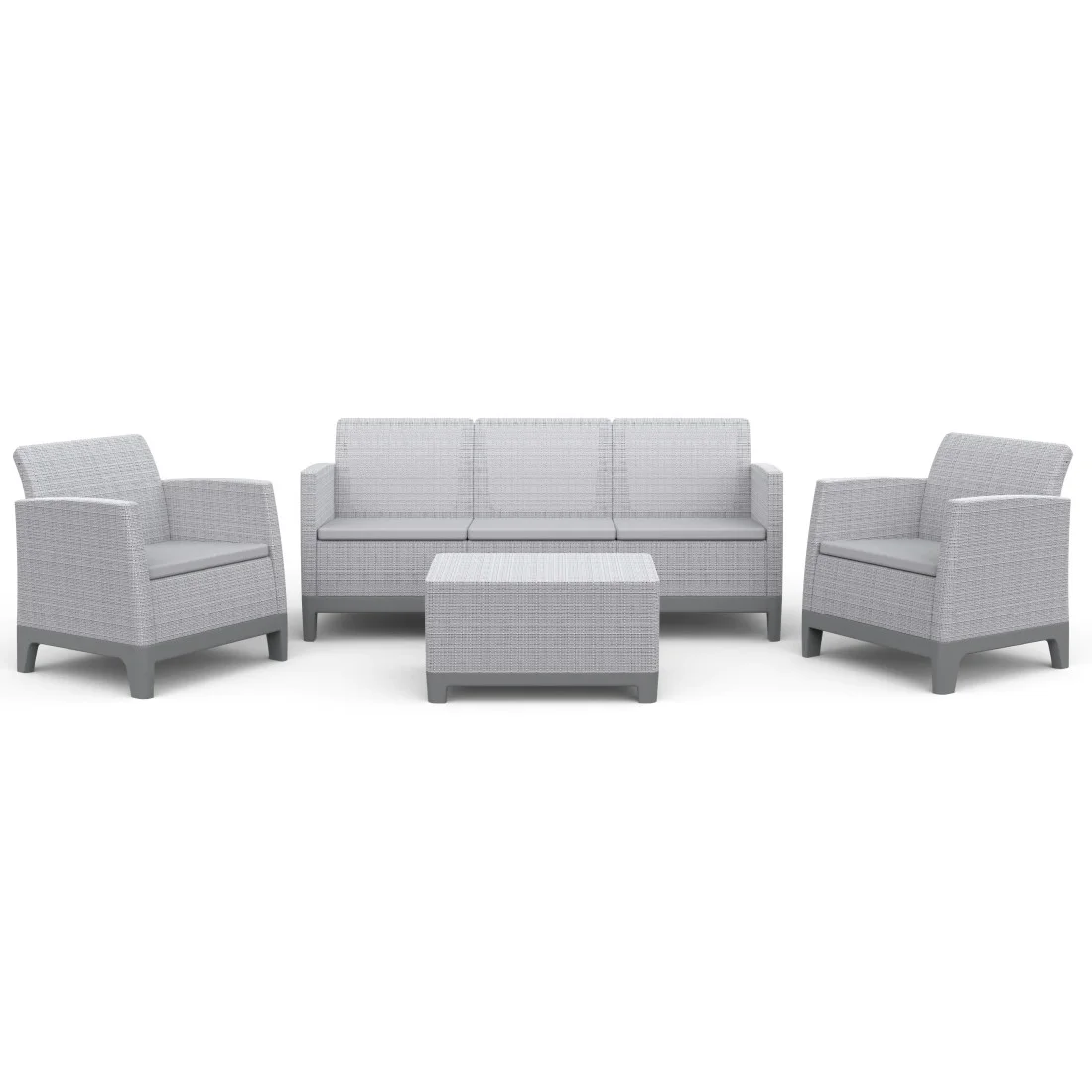 SCANDI FORMA SET 3 ASH GREY-SOFT BEIGE/L.GREY (009188)