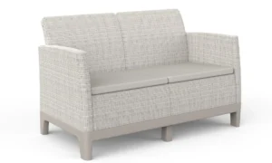SCANDI FORMA SOFA 2 PEBBLE GREY-SOFT BEIGE/OAT (009191)