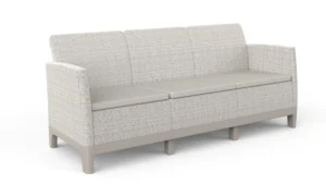 SCANDI FORMA SOFA 3 PEBBLE GREY-SOFT BEIGE/OAT (009193)