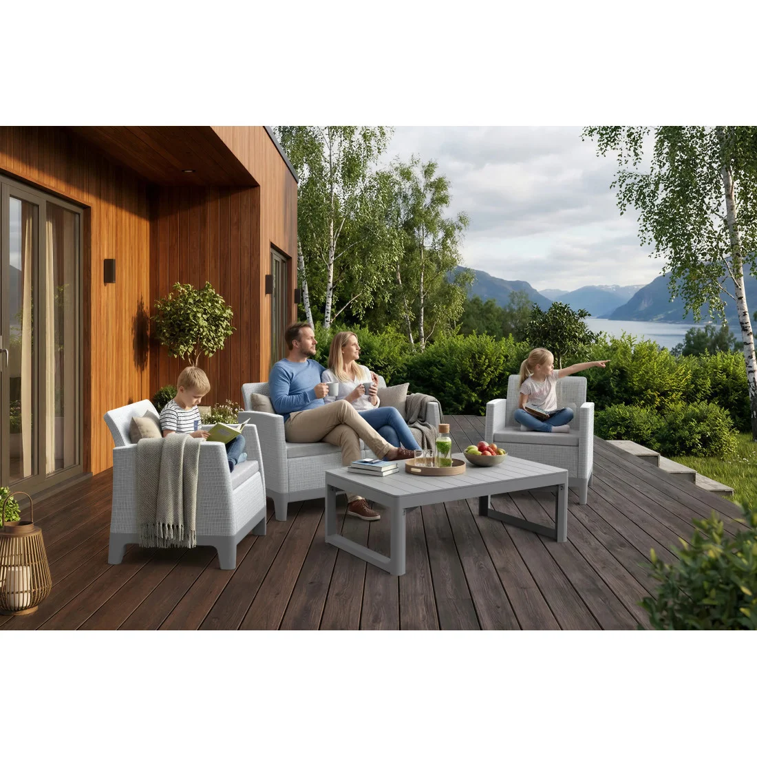SCANDI MAX 2/LYON ASH GREY-STORM GREY/ST.GREY (009287) - obrazek 3