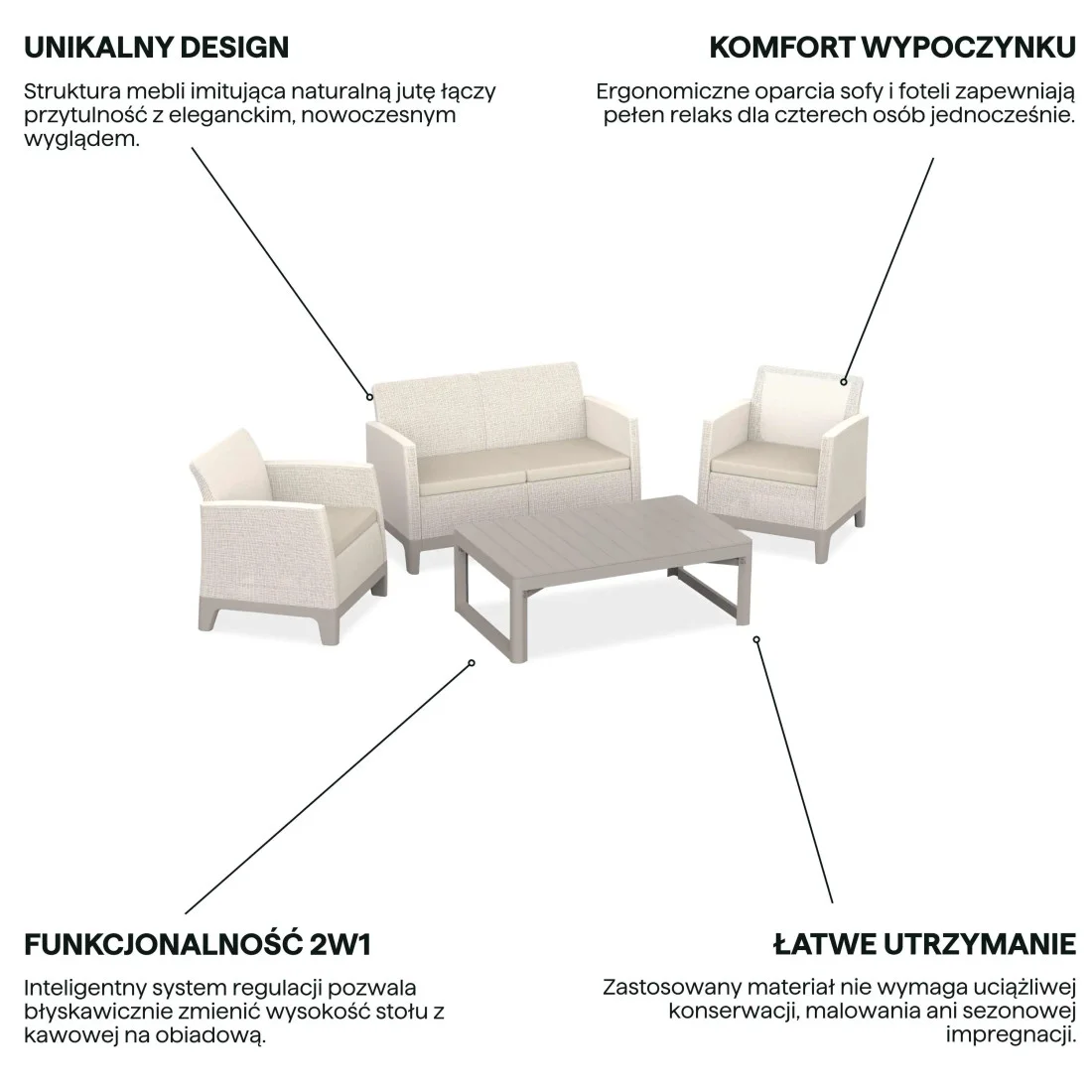 SCANDI MAX 2/LYON PEBBLE GREY-SOFT BEIGE/SF BEIGE (009288) - obrazek 4