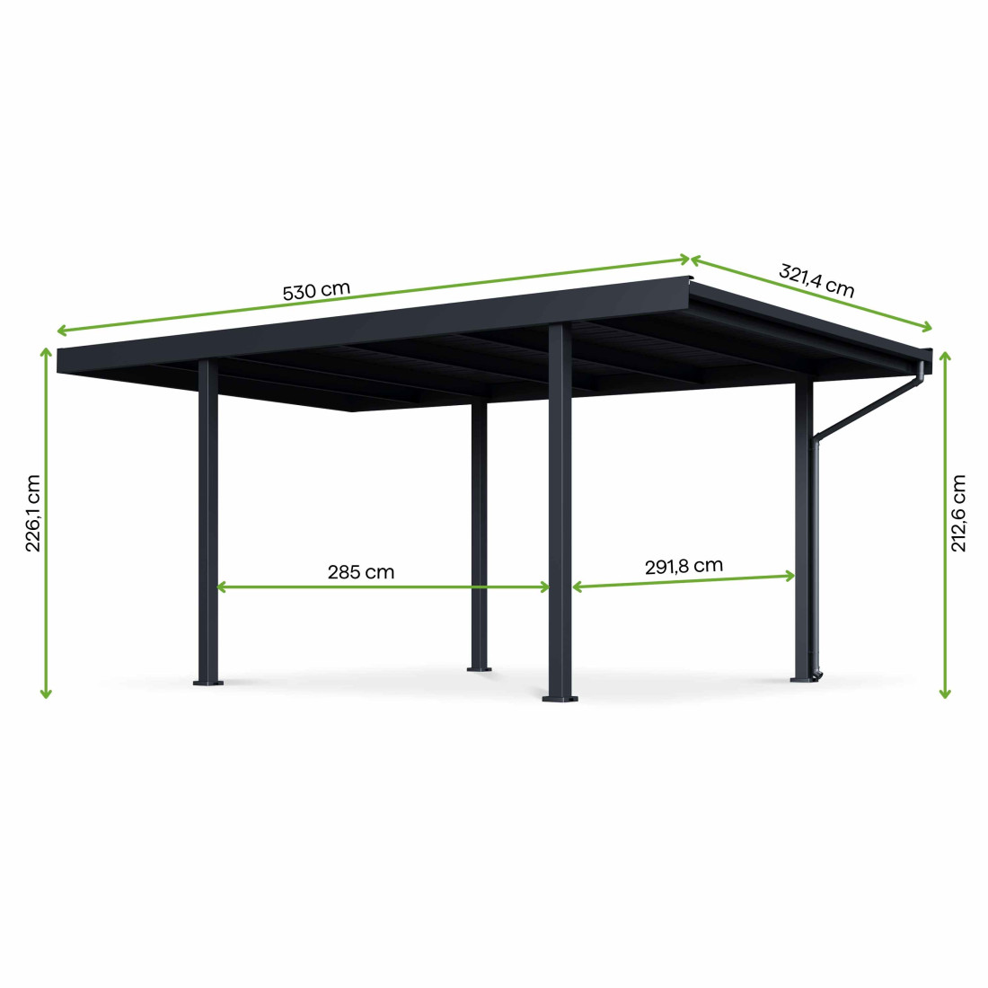 SELECT 3.1x5.5 WIATA ANTHRACITE (008950) - obrazek 2