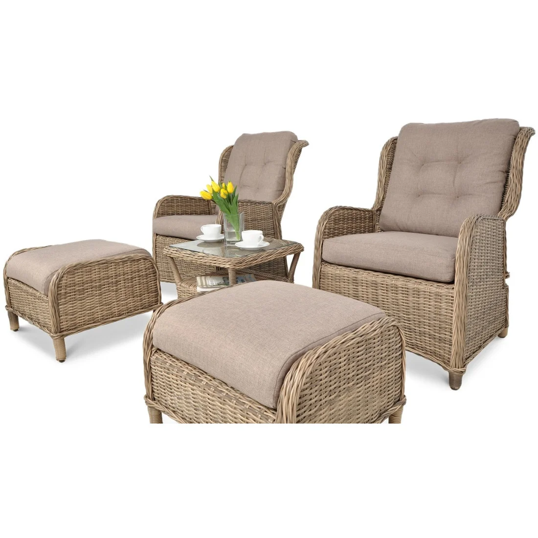 SIENNA DUO PREMIUM ZESTAW BROWN (002190) - obrazek 5