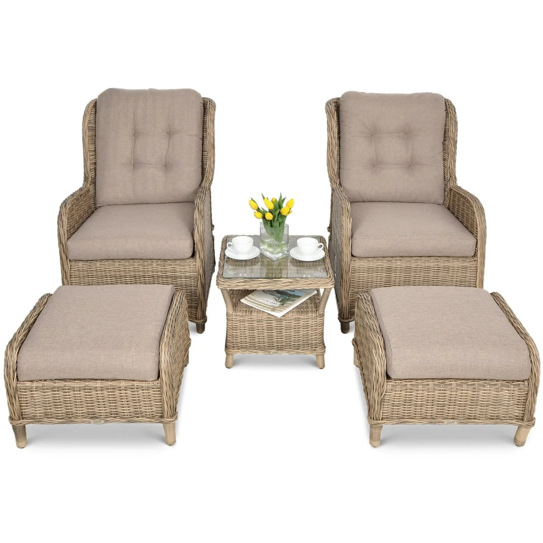 SIENNA DUO PREMIUM ZESTAW BROWN (002190) - obrazek 3
