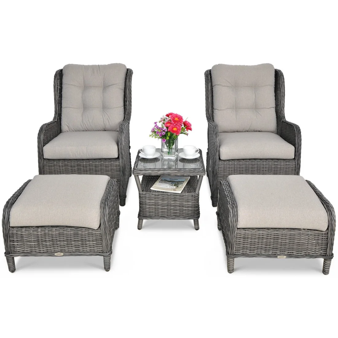 SIENNA DUO PREMIUM ZESTAW DARK GREY (002651) - obrazek 3