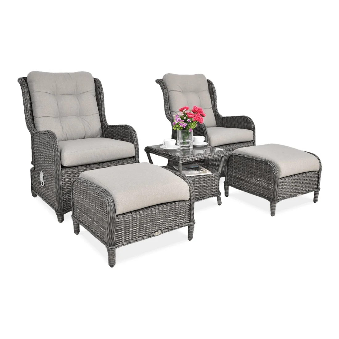 SIENNA DUO PREMIUM ZESTAW DARK GREY (002651)