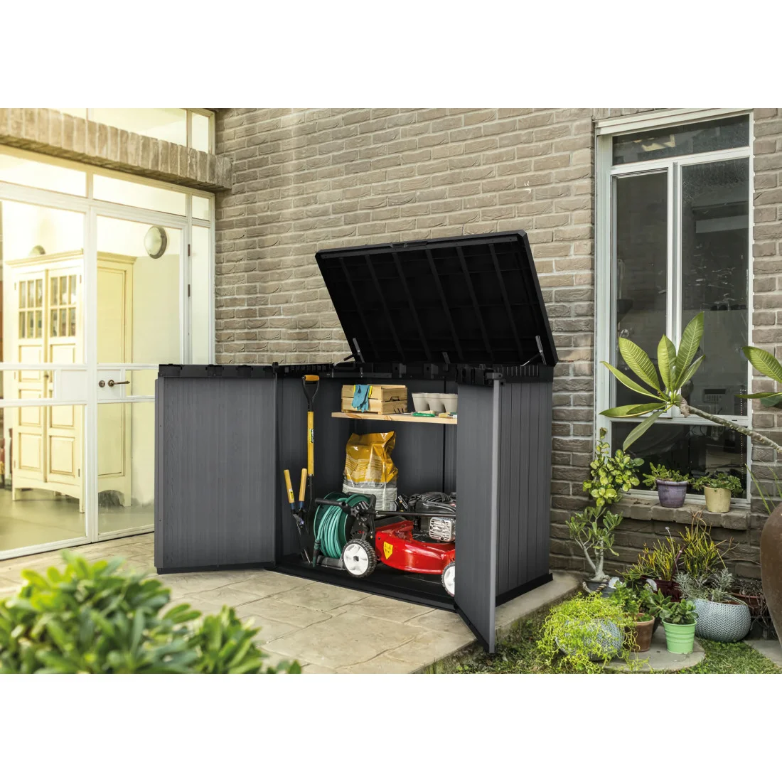 SIO DARWIN 1100L SCHOWEK OGRODOWY GREY (007674) - obrazek 2