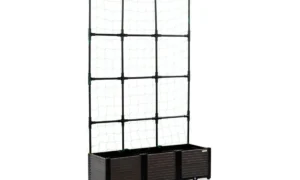 SKRZYNIA UPRAWOWA+STOJAK PŁASKI 126x42x180CM (005448)