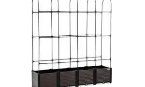 SKRZYNIA UPRAWOWA+STOJAK ZAOKRĄGLONY 168x42x180CM (005446)