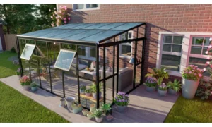 SOHO 434x290 OGRÓD ZIMOWY (PC+GLASS) BLACK (006863)
