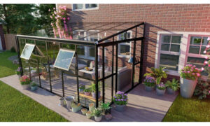 SOHO 434x290 OGRÓD ZIMOWY (SOLID PC+GLASS) BLACK (006864)
