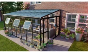 SOHO 505x290 OGRÓD ZIMOWY (PC+GLASS) BLACK (006865)