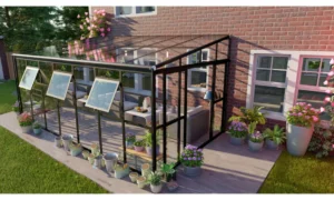 SOHO 505x290 OGRÓD ZIMOWY (SOLID PC+GLASS) BLACK (006866)
