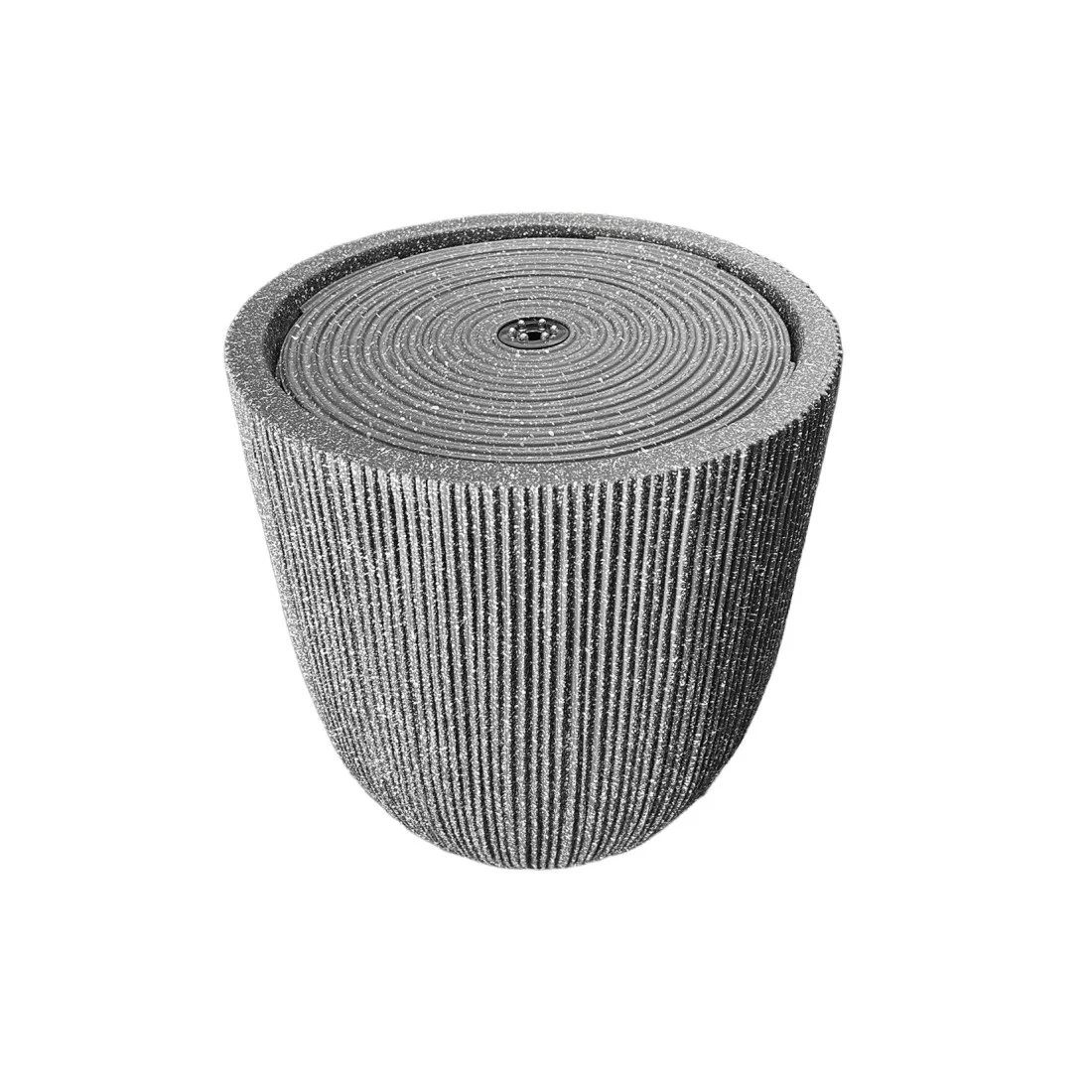 SOLENA FONTANNA LED FI37x37.5CM GRAPHITE (009011) - obrazek 5