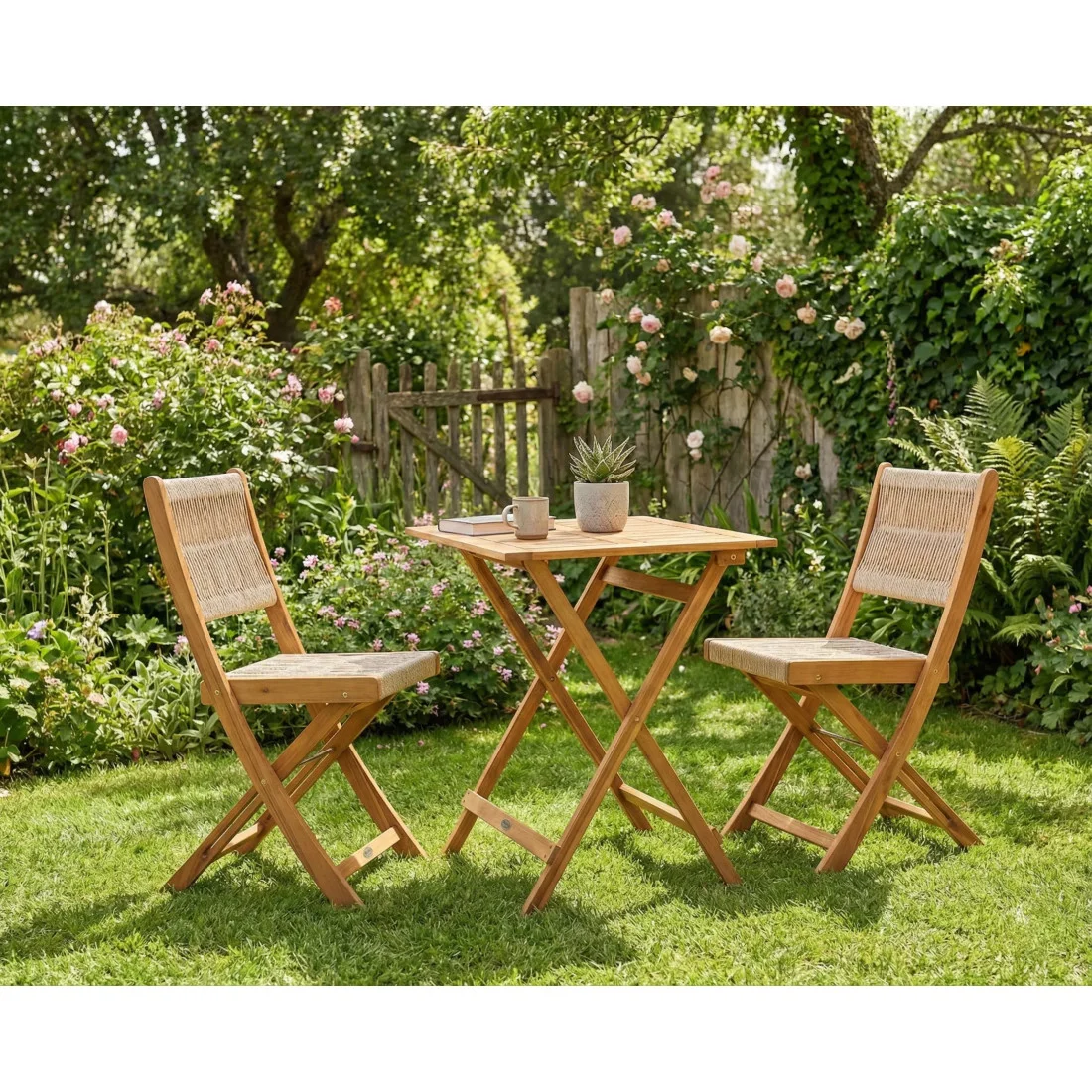 SOMA BALCONY ZESTAW ACACIA WOOD (008125) - obrazek 3