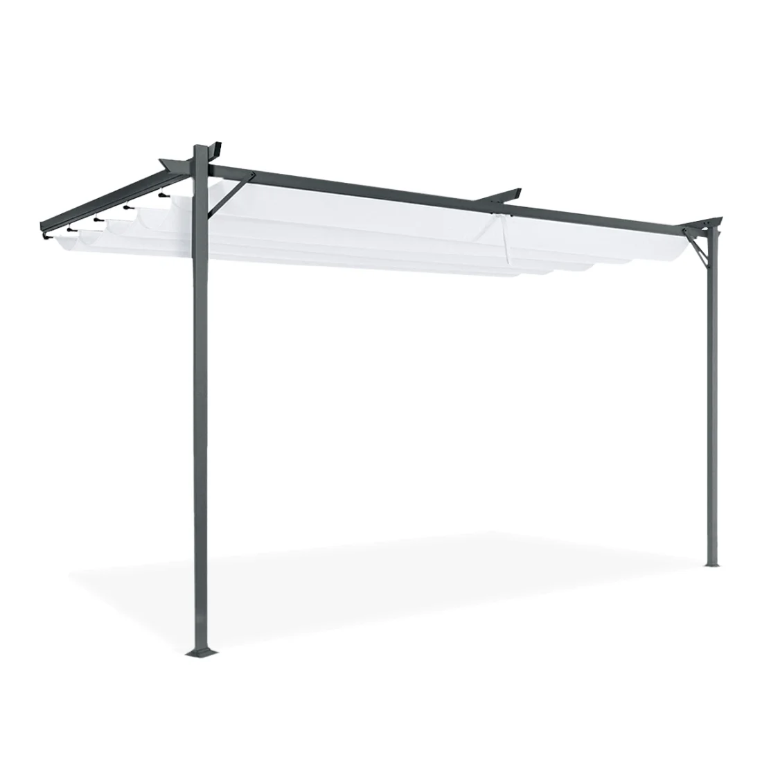 SPRINT WALL 4x2.7 PERGOLA TARASOWA ANTHRACITE/WHITE (005427) - obrazek 5