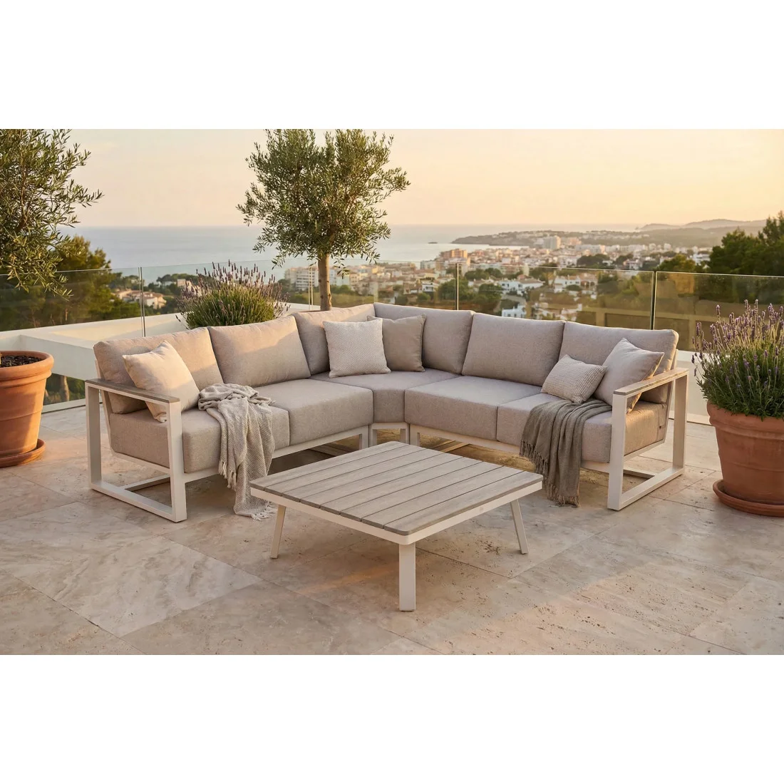STELVIO CAFFE NAROŻNIK BEIGE (008273) - obrazek 3