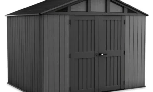STRONGHOLD SHED 10x8 DOMEK GREY (007667)
