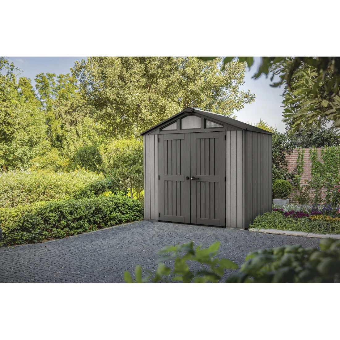 STRONGHOLD SHED 8x6 DOMEK GREY (009206) - obrazek 4