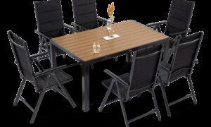SYDNEY 150/6 ZESTAW DARK GREY/TEAK (007708)