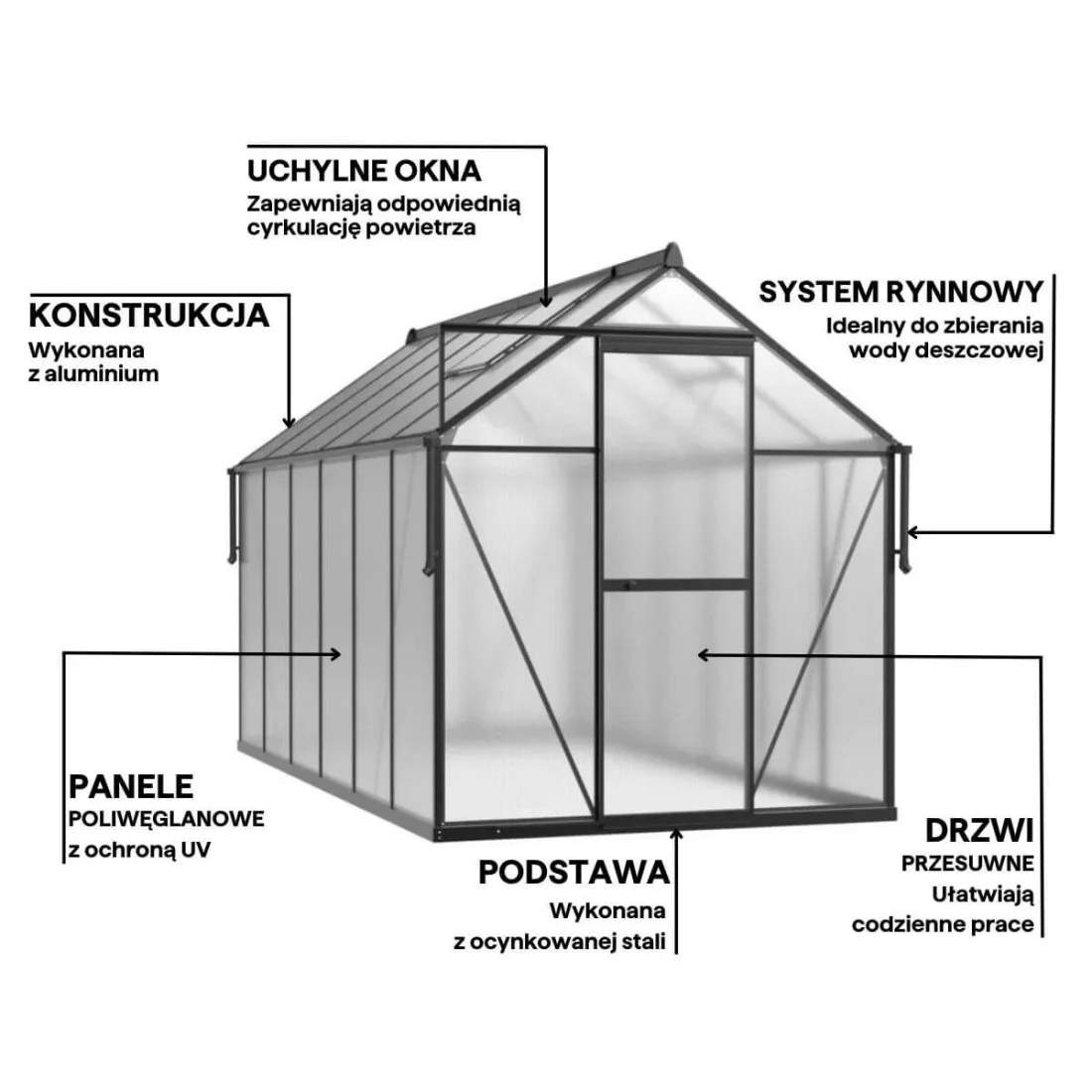 SZKLARNIA POLIWĘGLAN 183x361 BLACK NEW (007432) - obrazek 7