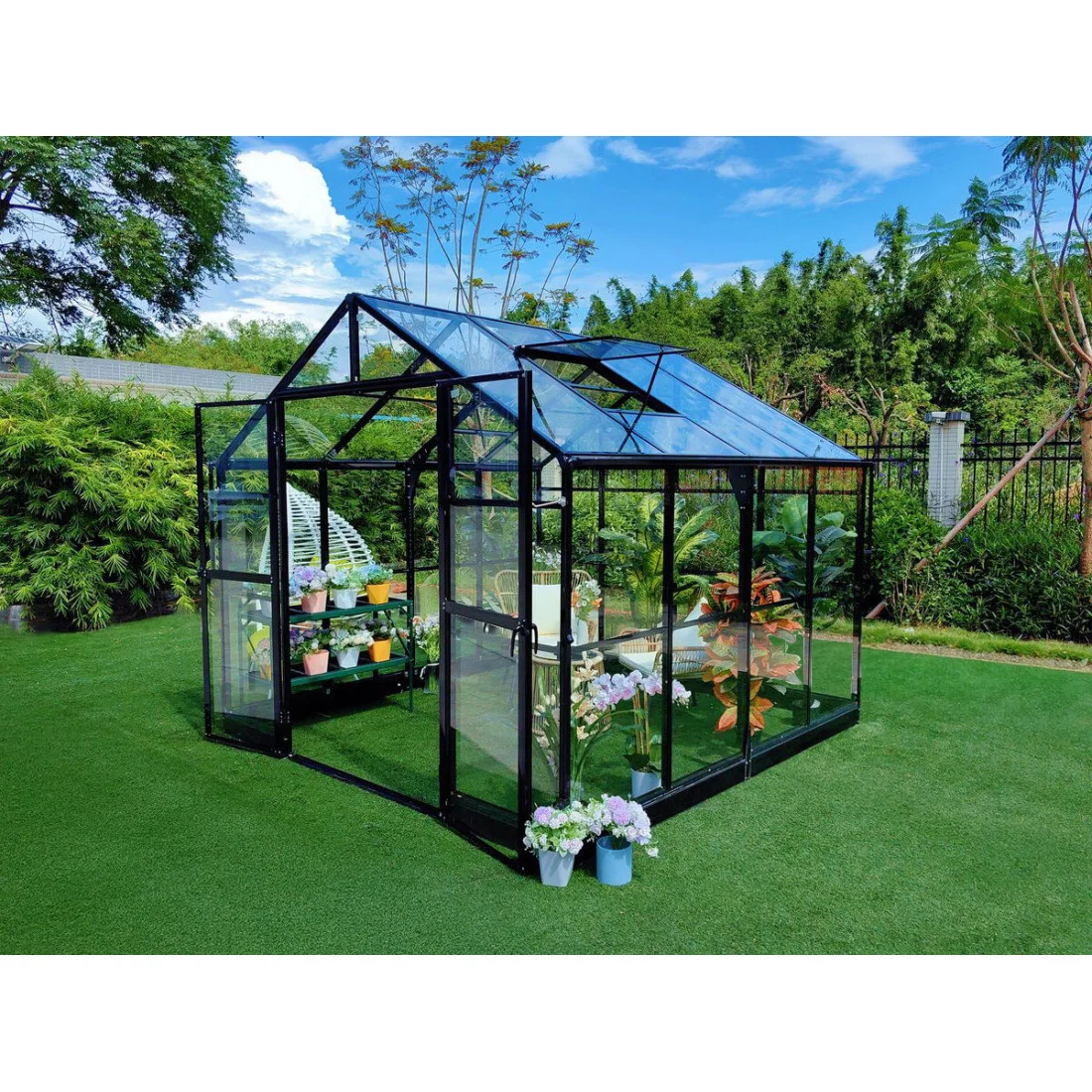 SZKLARNIA SOLID PC 278x278 BLACK (007281) - obrazek 8
