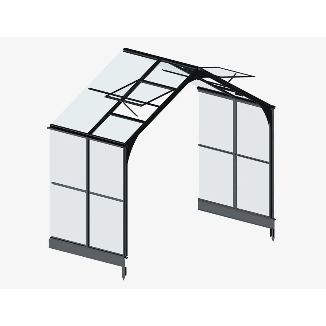 SZKLARNIA SOLID PC MODUŁ 137x278 BLACK (007283) - obrazek 2
