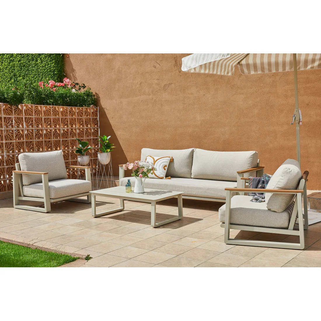 TENERIFE CAFFE ZESTAW BEIGE (008185) - obrazek 5