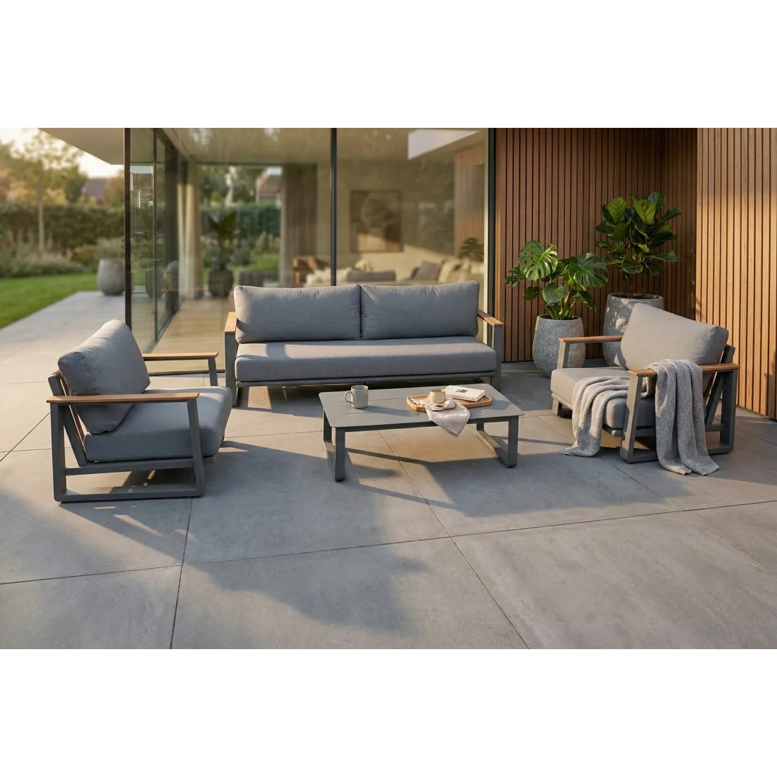 TENERIFE CAFFE ZESTAW GREY (008345) - obrazek 3