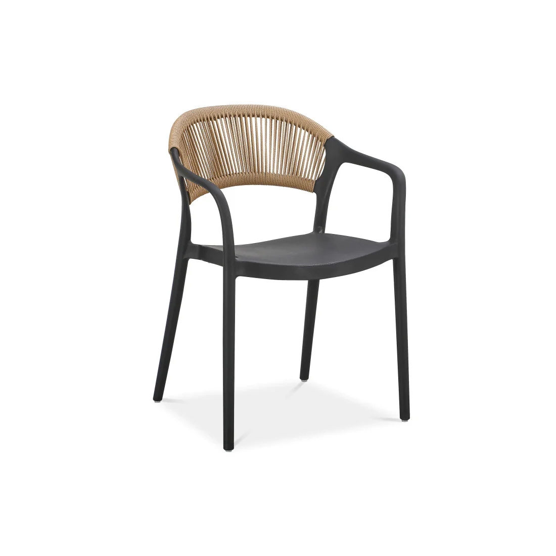 TESSA KRZESŁO BLACK/BEIGE (008842)