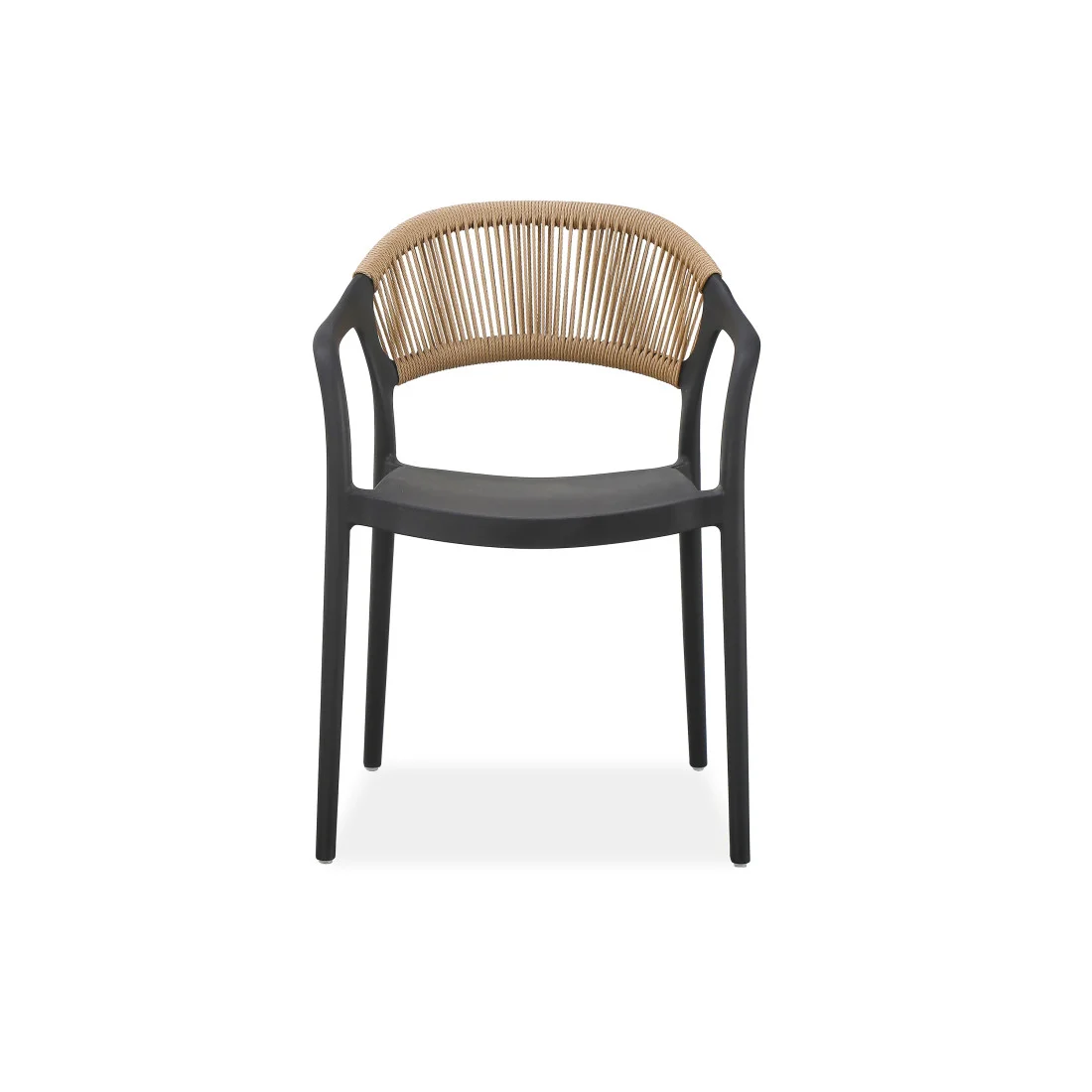 TESSA KRZESŁO BLACK/BEIGE (008842) - obrazek 5