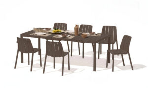 TIBERINA BISTROIT/TEVERE 147-211 6+1 ZESTAW TERRA (007872)
