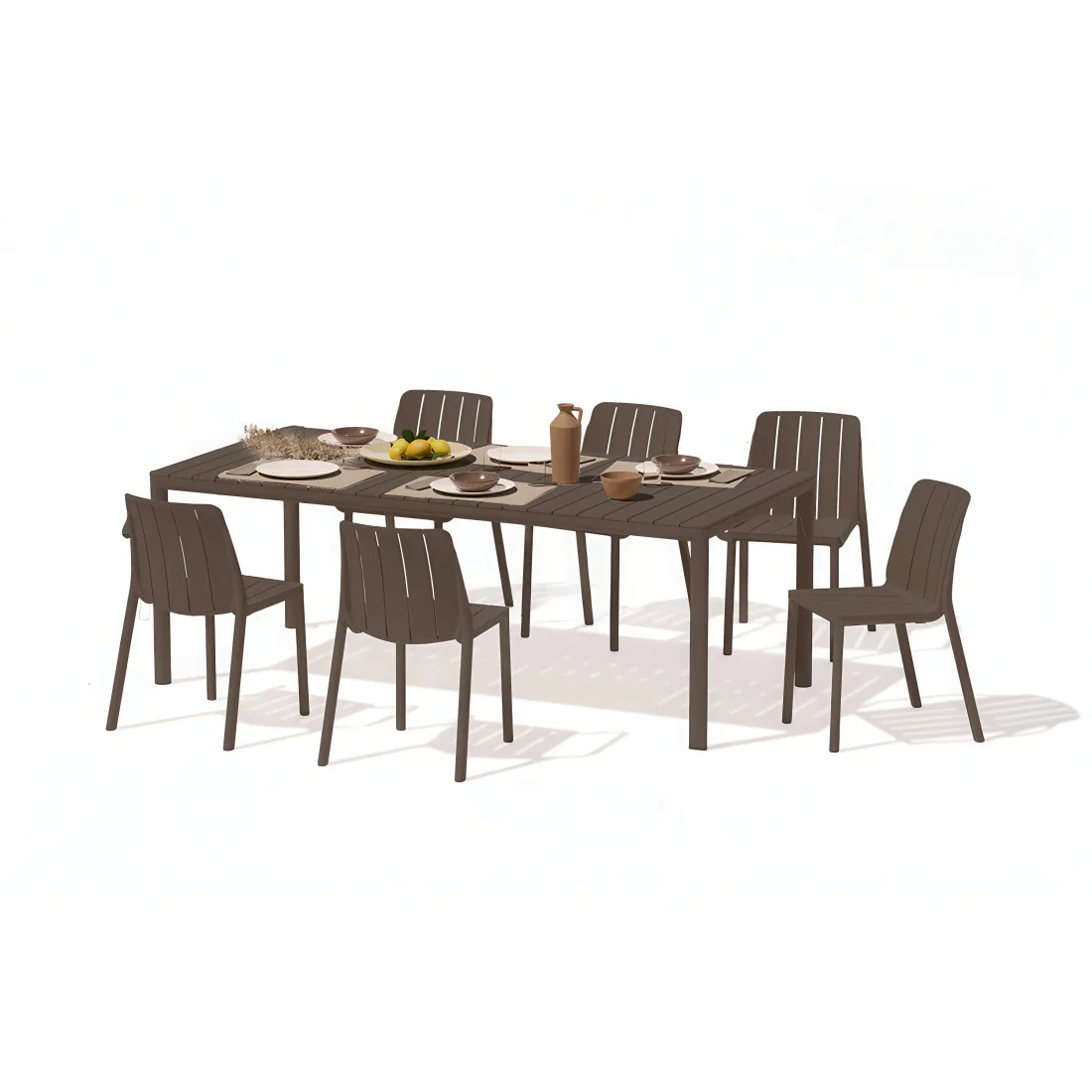 TIBERINA BISTROIT/TEVERE 147-211 6+1 ZESTAW TERRA (007872)