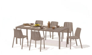 TIBERINA BISTROIT/TEVERE 147-211 6+1 ZESTAW TORTORA (007876)
