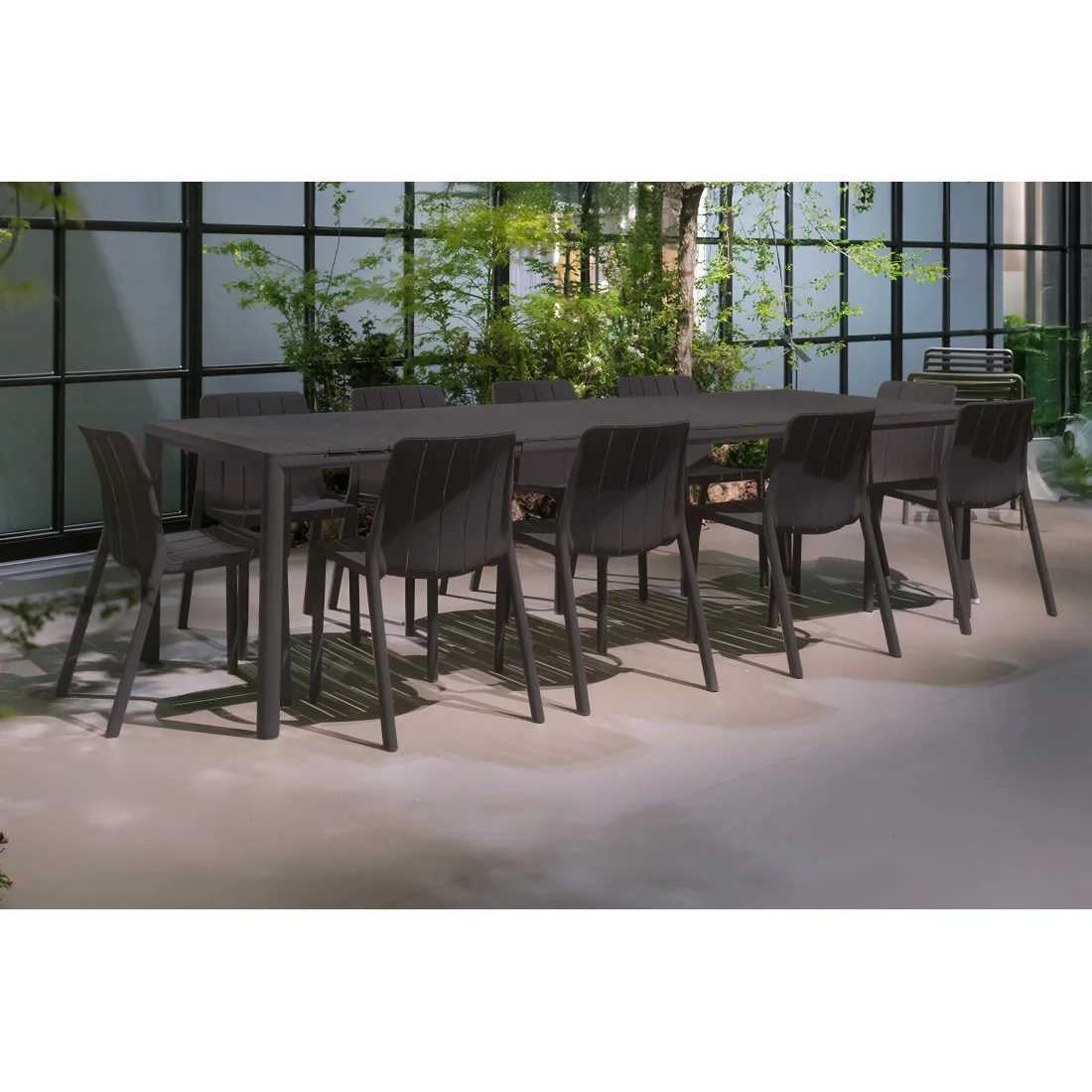 TIBERINA BISTROIT/TEVERE 210-275 10+1 ZESTAW ANTRACITE (007867) - obrazek 2