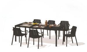 TIBERINA/TEVERE 147-211 6+1 ZESTAW ANTRACITE (007848)