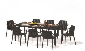 TIBERINA/TEVERE 147-211 8+1 ZESTAW ANTRACITE (007849)